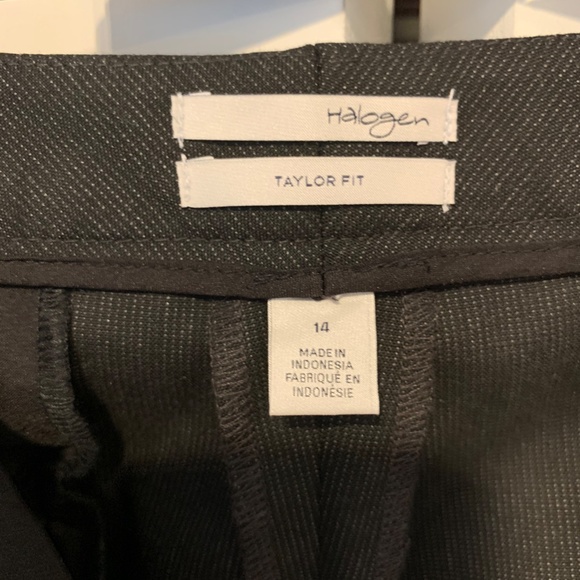 NWT- HALOGEN Taylor Straight Leg Pants SIZE 14 - Picture 4 of 6